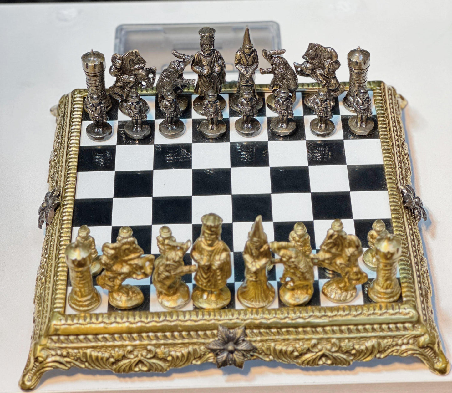 Royal Brass Chess Set
