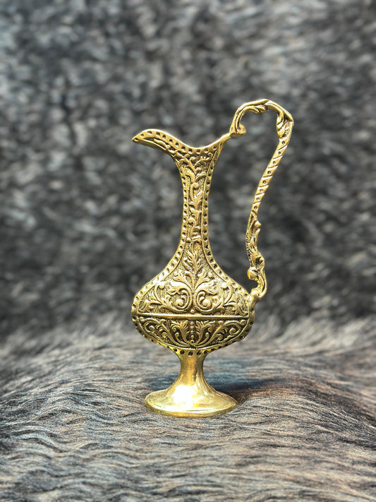 Traditional Persian Brass Rosewater Sprinkler (Gulabdan)