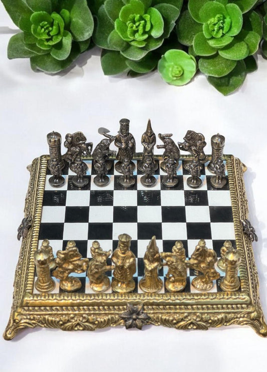 Royal Brass Chess Set