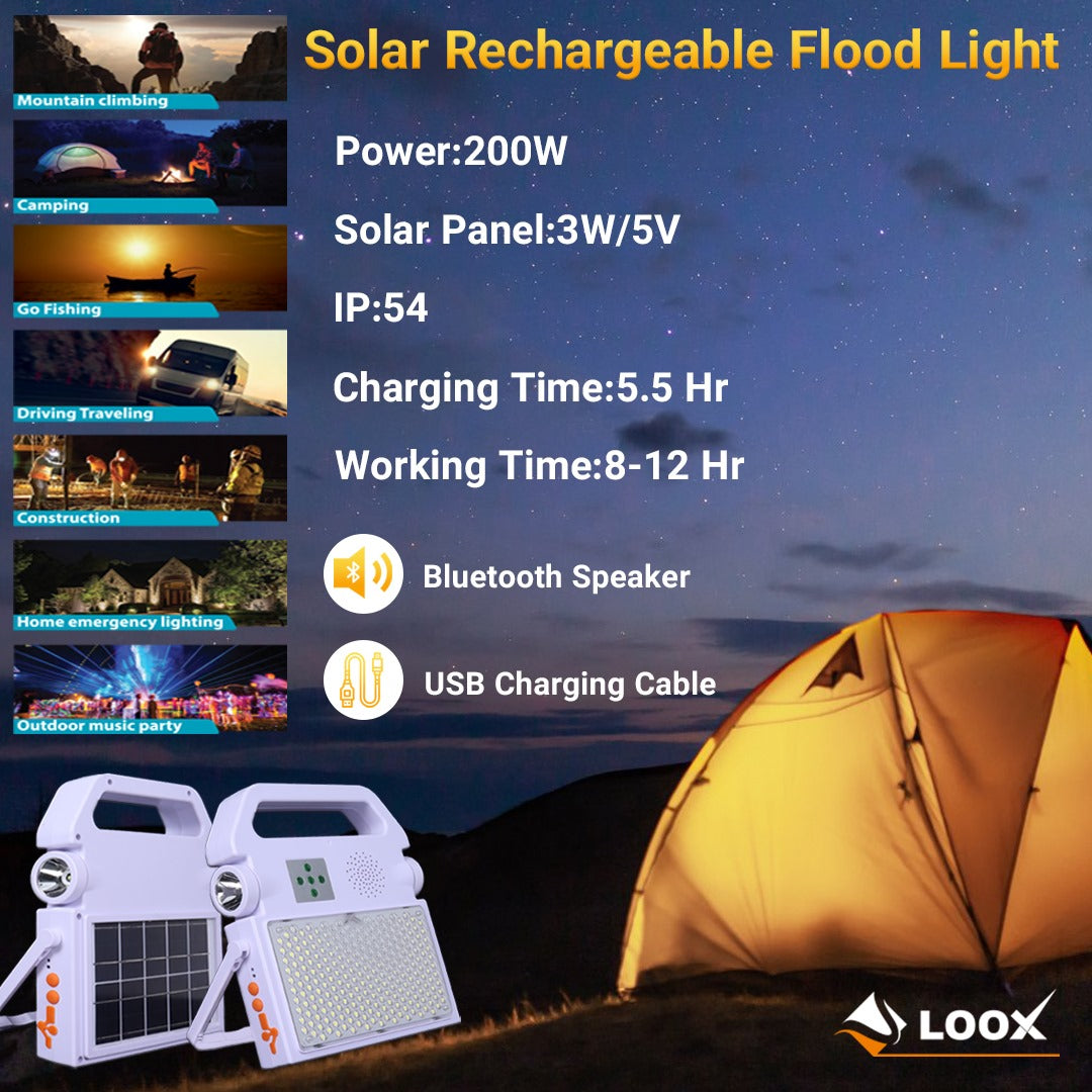 SOLAR CAMPING LIGHT Loox Lighting